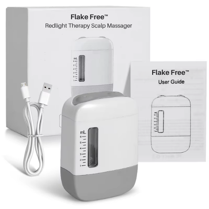 Flake Free™ Red Light Therapy Scalp Massager